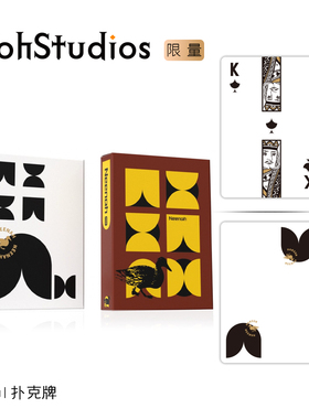 【Woh】尼纳Neenah Pro  扑克卡牌 专业型花切扑克纸牌 KSPCC客制