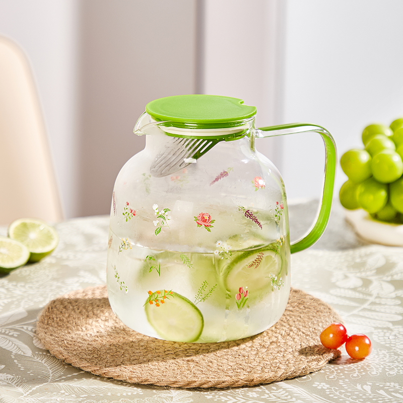 玻璃耐高温冷水壶大容量