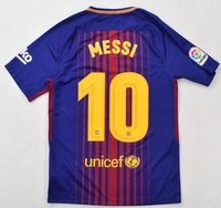 Barcelona Retro 17 18 MESSI SUAREZ NEYMAR JR Soccer Jersey