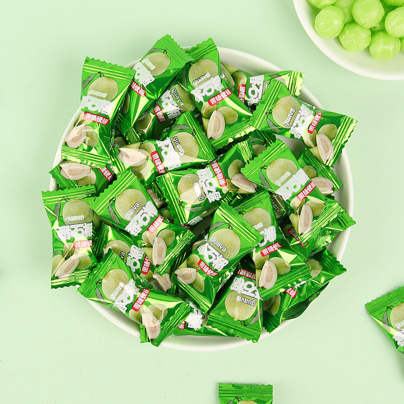 笑兔番石榴硬糖怀旧小时候零食糖办公休闲零食喜糖糖果商务招待糖
