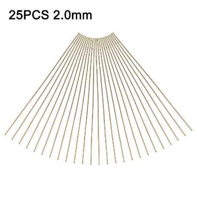 25PCS Brass Brazing Rods for Oxyacetylene Welding 250mm
