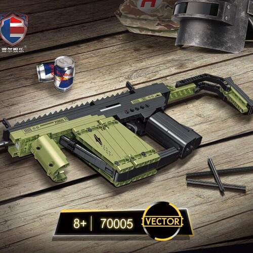Rael 70002-6 Building Blocks Firearms Can Launch Small Parti