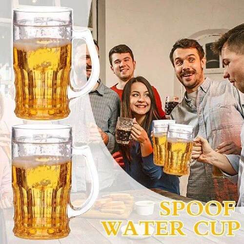 Novelty Mezzanine Design Fake Beer Bottle Realistic Look