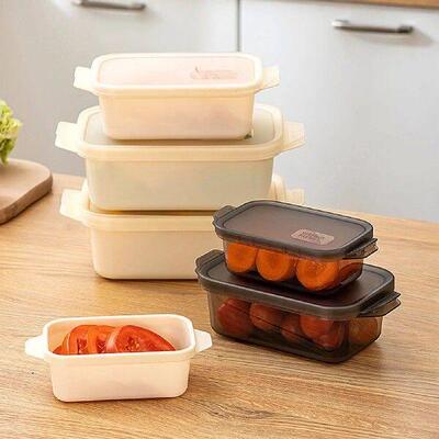3pcs Food Storage Containers Bento Box Recyclable Space