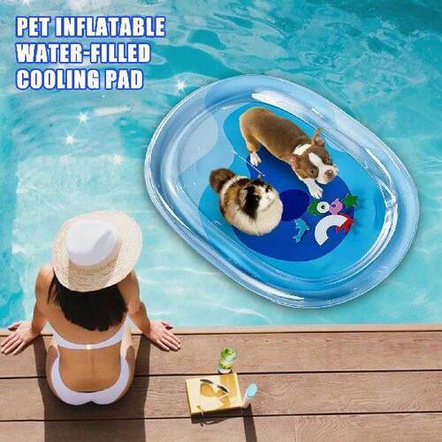 Sensory Water Pad For Cats Cool Cat Dog Water Pad Bed With