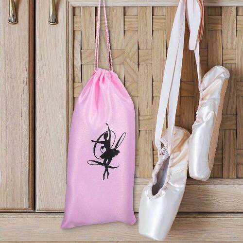 4 Pcs Ballet Shoe Bags Pointe Shoe Bag Dance Shoe Bag Point
