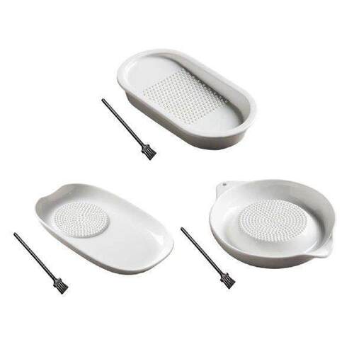 Grater Dish Ginger Grater Kitchen Gadgets Fruit Porcelain