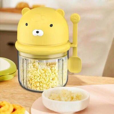 Electric Garlic Chopper Meat Grinder Garlic Masher Crusher