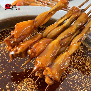 牛蛙串烤串牛蛙腿肉20串香辣腌制冷冻半成品商用油炸食材铁板田鸡