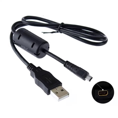 适用尼康S200 S220 S230 S6150 S6200相机USB电脑连接线 数据线