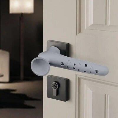 2Pcs Anti-collision Silicone Door Knob Cover Static-free