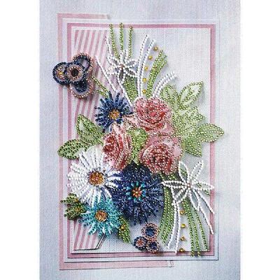 5D Flower Plants Diamond Mosaic Partial Special Shape Drill