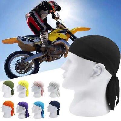 Hot Pure Cycling Cap Head Scarf Summer Men Running Riding
