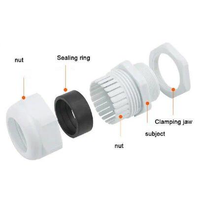Cable Gland Waterproof Pg9 Pg11 Pg13.5 3-6.5mm Pg16 Pg19/21