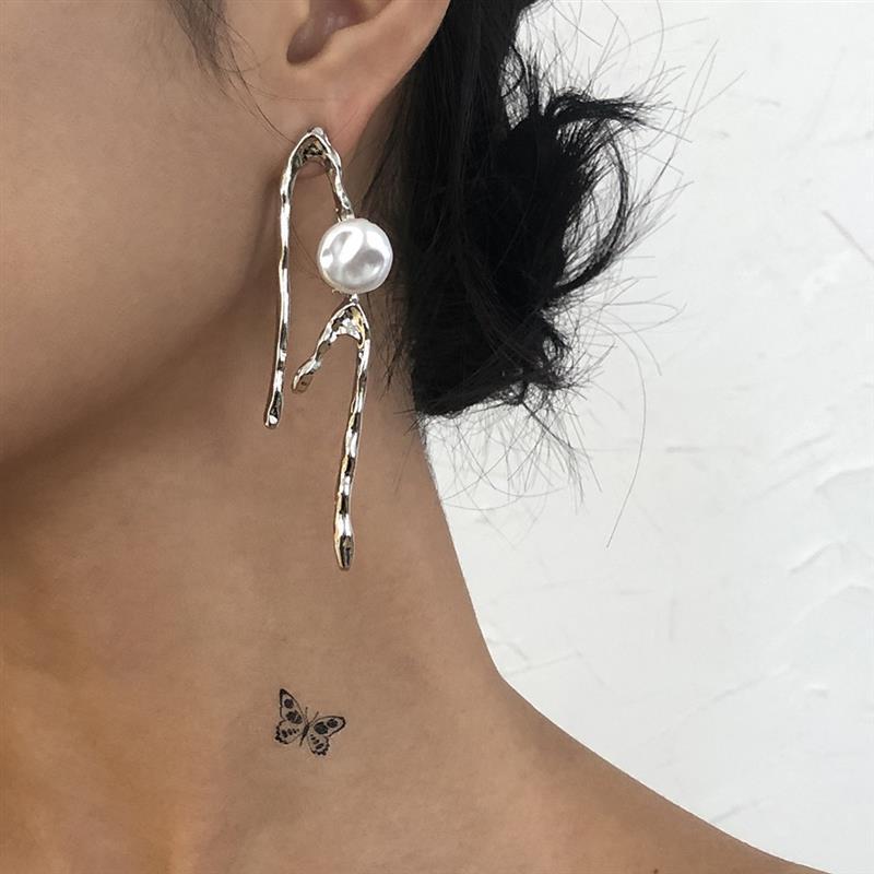 Jewelry Simple Atmosphere Personality Earrings Female Geomet