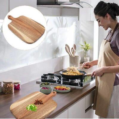 Acacia Wood Cutting Board Round Boards for Home Serving