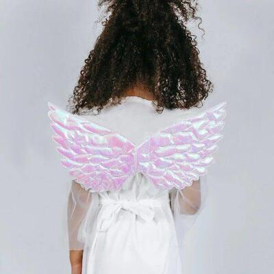 2pcs Kids Angel Butterfly Wings Performance Prop Colorful
