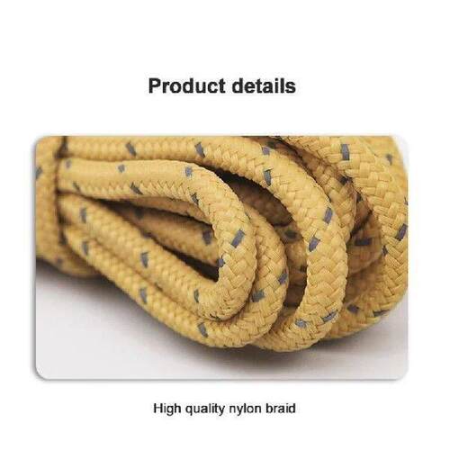 Extra Strong 4mm 4M Thick Rope for Outdoor Camping and