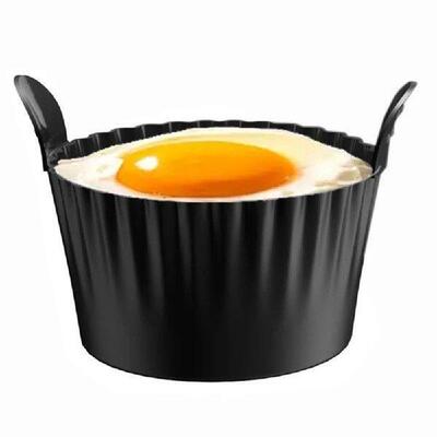 4Pcs Silicone Air Fryer Egg Poacher Thickened Non Stick