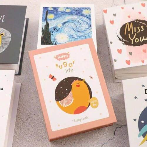 Gift PVC 4R Photo Album Multicolor Cartoon Cartoon Photo