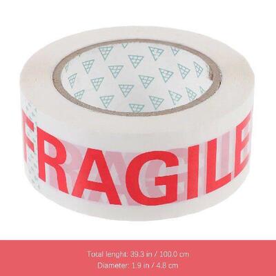 Fragile Warning Tape Moving Boxes Letter Stickers Packing