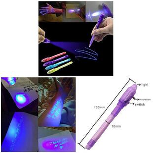 Secret Light Invisible Pen 14pcs Fluor Magic Pencil