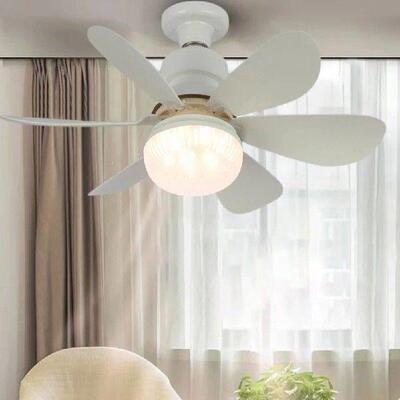 Ceiling Fan with Light E27 Socket Ceiling Fan 3 Wind Speed