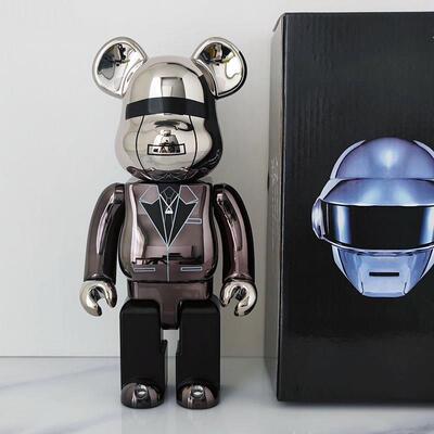 Bearbricks 400% Sculptures Home Decor Plastic Animal Statues