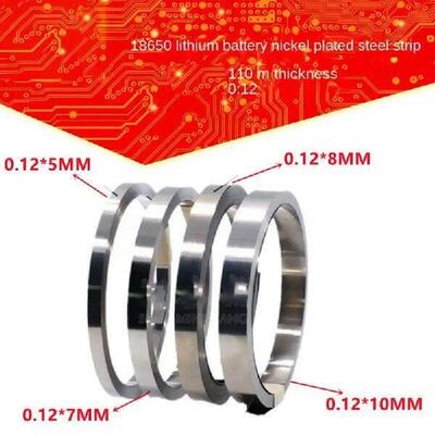 1~6PCS Li-ion Battery Nickel Sheet Plate Nickel Plated
