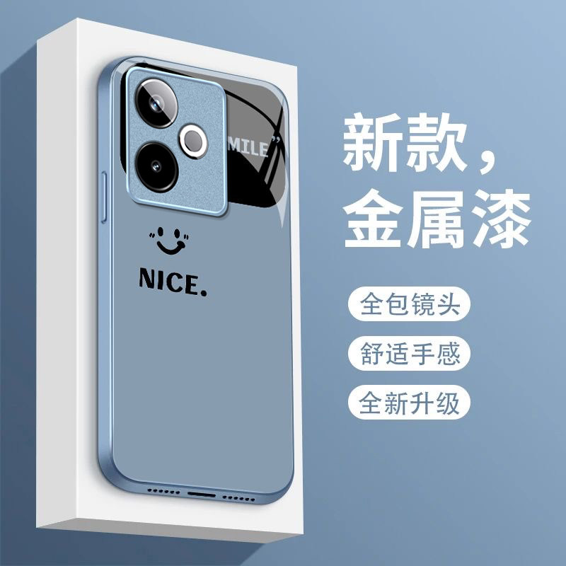微笑视窗适用realme真我GT8Pro手机壳真我gt7/5/14pro新款gt6/2玻璃v70/60s全包Neo6SE/v23i硬壳q5液态q3pro