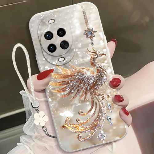 钻石凤凰适用华为nova15Ultra手机壳nova14pro/nova12ultra软13/10pro新款nova9/8se全包nova7/6/4防摔nov5i