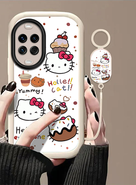 适用华为Nova14Pro手机壳nova13/12ultra软壳11/10pro新款nova9/8se高级nova7/6/4全包防摔5g蛋糕猫咪nov5i