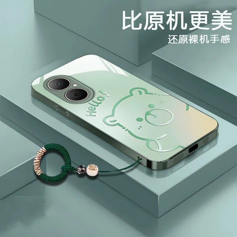 渐变水豚适用华为优畅享50Plus5G手机壳30e新款麦芒40/30/20/11/10se华为畅享80/70/60/50pro防摔10/9plusxz