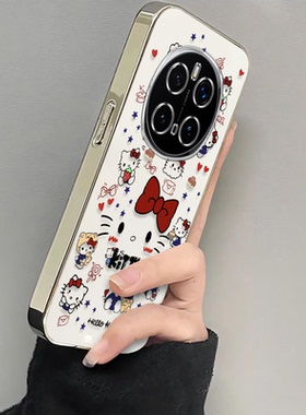 可爱猫咪适用honor荣耀Magic7Pro手机壳荣耀Magic6/5软壳Magic4/3新款Play9T/8t全包Play7t/6t高级Power防摔