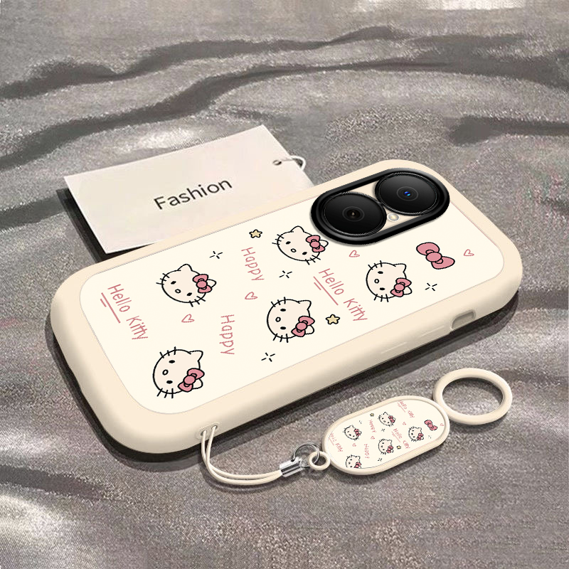 适用华为畅享80手机壳新款畅想80保护套JUY一AL00硅胶全包防摔JUYAL女士荣耀享畅亨8o可爱kt猫外壳专用软壳