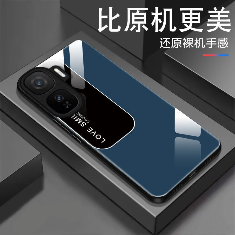 简约商务适用iQOONeo11手机壳iqooneo10pro+/9spro/855竞速版新款iqooneo8/7/6se玻璃硬壳iqooneo5高级感neo3