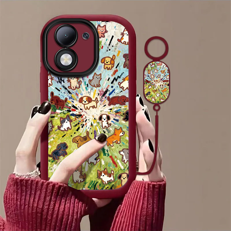 爆炸猫狗适用honor荣耀X70i手机壳荣耀x60/x50/x40GT新款X30/x20se高级荣耀畅玩70mplus畅玩20pro防摔50/40s,3C数码配件,手机保护套/壳,淘宝优惠券,粉丝福利购,淘宝优惠卷