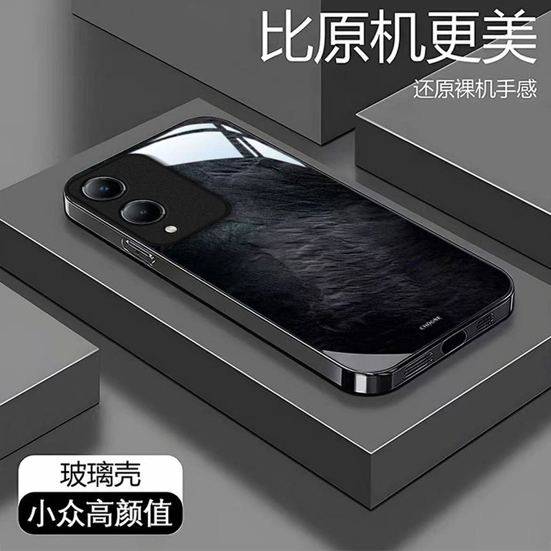 大理石纹适用vivoY36s手机壳y36i新款y35m+玻璃y33/y31/y3s全包y32/y30/y20防摔y36c硬壳y33e液态y305g高级感