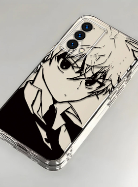 素描奇犽适用OPPOK9手机壳新款PEXM00防摔镜头全包男女带挂绳创意透明软壳保护套高级感时尚个性小众情侣网红