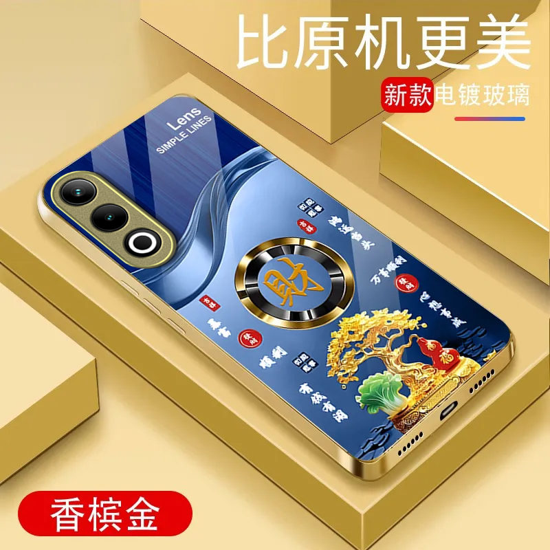 适用OPPOK13TurboPro手机壳k12/11x新款K13s高级感k10活力版k9pro全包防摔k7玻璃oppor15梦境版标准版oppor17