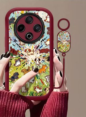 爆炸猫狗适用vivoY500手机壳y300/y200/y100i新款y97高级y93/y76/y74/y52/y51sy78/y77t防摔y50/y37mpro+5gGT