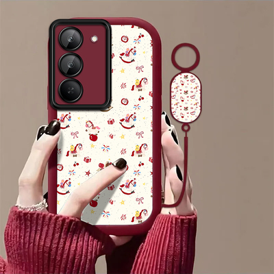 满屏小马适用红米Note15R手机壳红米Note14/13/12pro+新款12/11r高级note10/9全包5g防摔11se软壳turbo3/4Pro