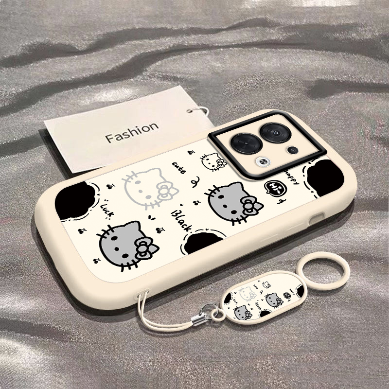适用PGAM10手机壳PFZM10套OPPOPGAM新款OPPOPFZM全包OPPO防摔oρpop硅胶0pp0软Reno女生oppoReno8Pro可爱kt猫