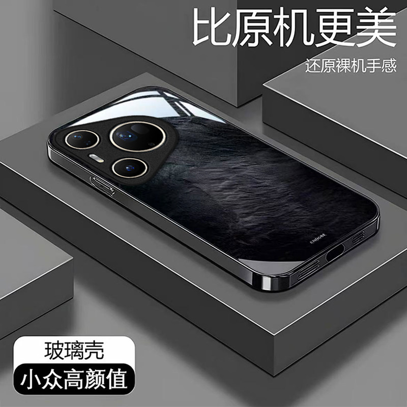 大理石纹适用HUAWEI华为Pura80Ultra手机壳华为Pura70Pro+新款p70/p40/p30pro玻璃华为p60art高级感华为p50e