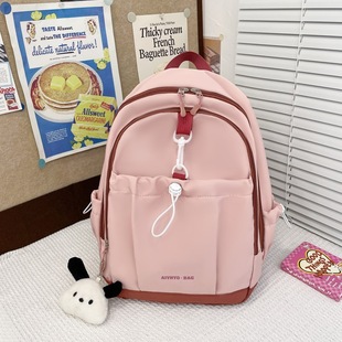 小学生书包护脊减负一二三年级双肩包儿童新款简约背包旅行研学包