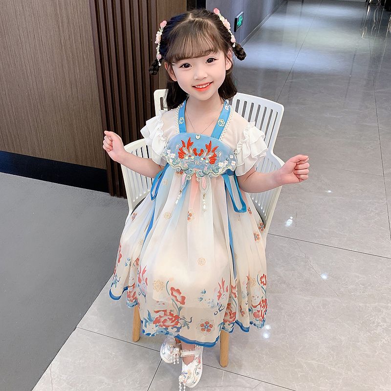 女童汉服夏季连衣裙2026新款图片