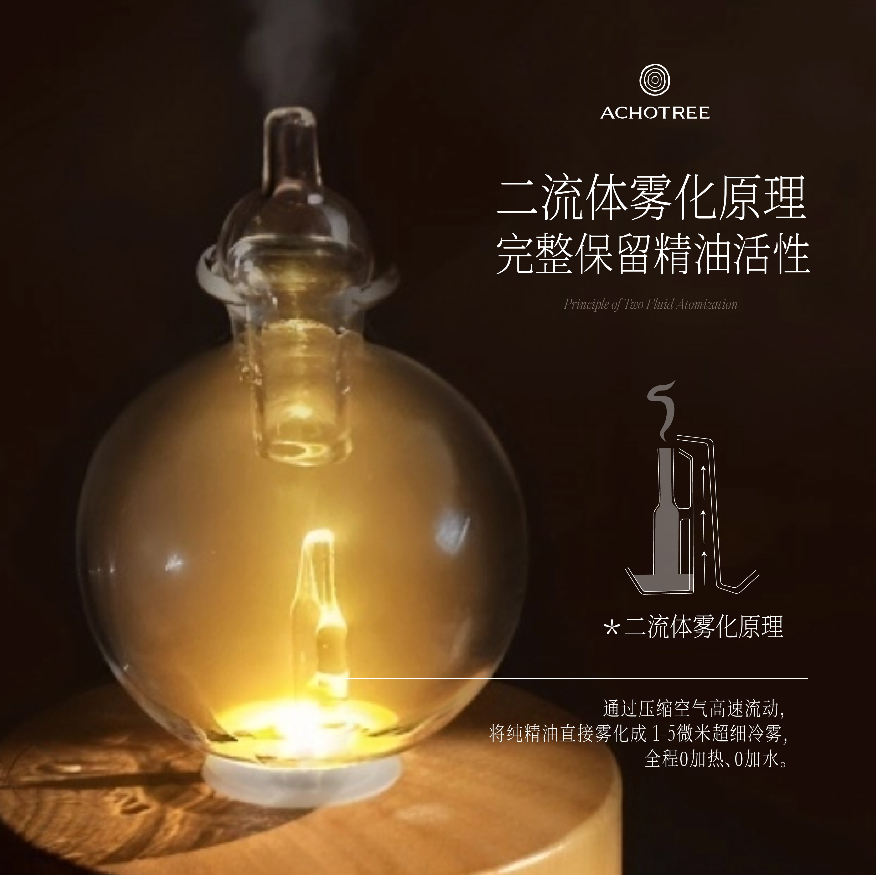 独奏香颂无水冷香仪精油香薰机