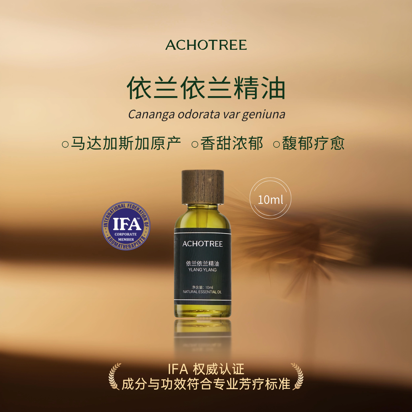 ACHOTREE依兰依兰精油提升欢愉