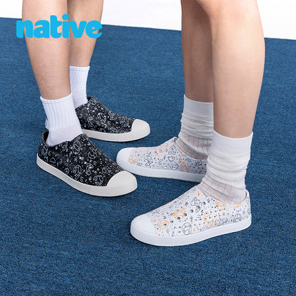 native遥望星空Jefferson亲子洞洞鞋沙滩涉水鞋溯溪鞋情侣凉鞋