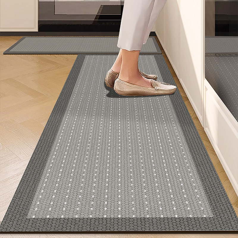 【颖初】加厚硅藻泥厨房防滑防油地垫轻奢高端脚底灰色耐脏好打理,居家布艺,厨房地垫,淘宝优惠券,粉丝福利购,淘宝优惠卷